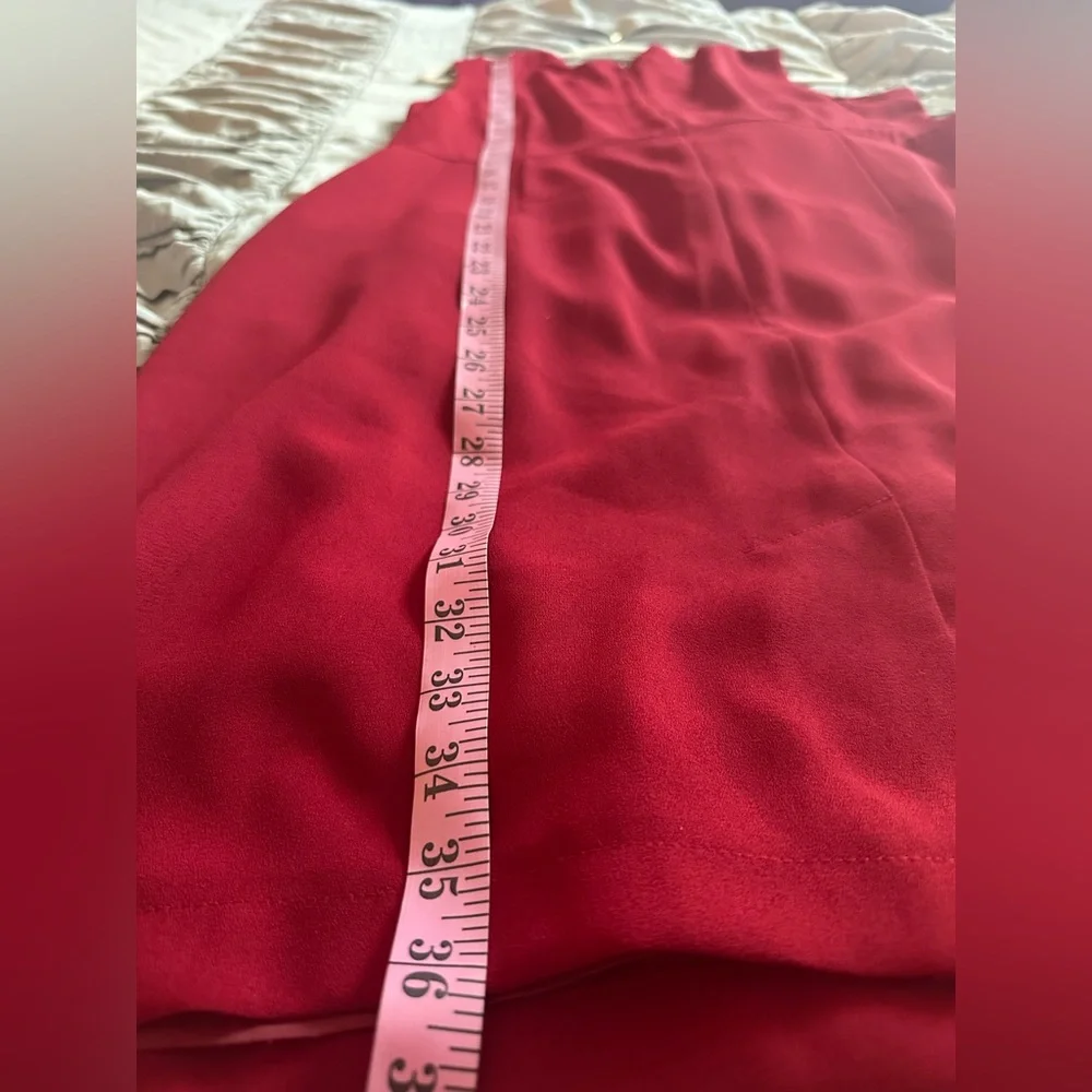 Liz Claiborne Vibrant Red‎ Short Sleeve Dress